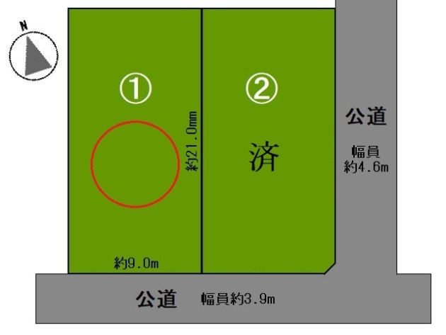 曳馬5丁目　1号地